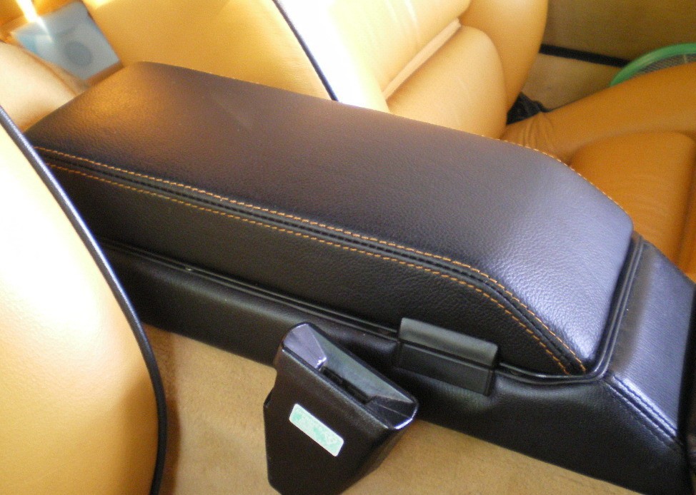 genuine leather console lid for Porsche 928, 924, 944 - Image 4